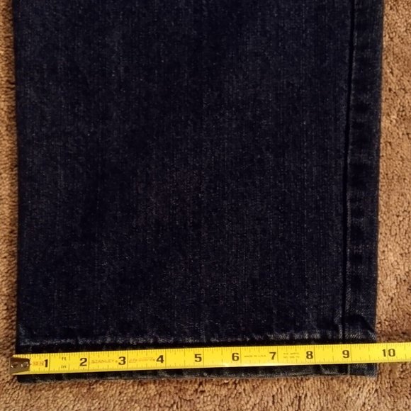 Joker Wide Leg Baggy Denim Blue Jeans Size 36×30 Dark Wash - Picture 9 of 10